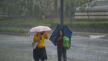 BMKG预测一些主要城市的轻度至中度降雨