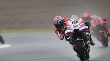 雨止めの日本MotoGP:ホルヘ・マーティンチャンピオン、マルク・マルケス 第3回表彰台