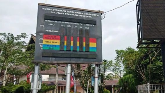 Air Quality In Batam Is Not Healthy, DLH: Use Masks, Especially Elderly And Pregnant Women