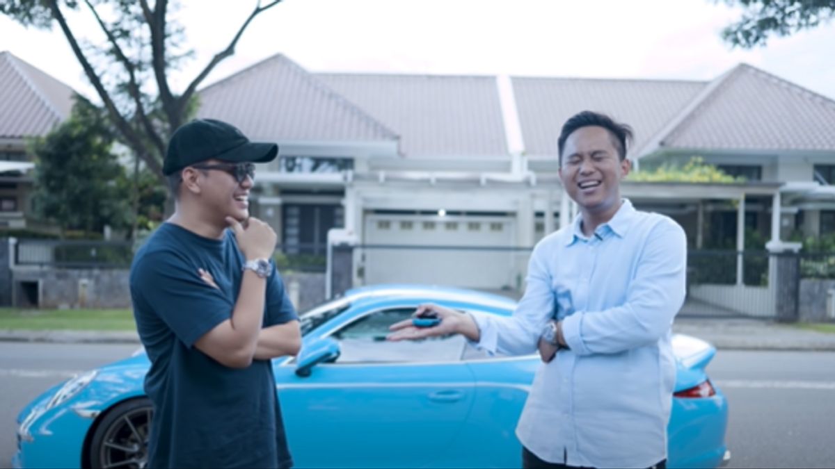 Police Confiscated Doni Salmanan's Blue Porsche, Arief Muhammad Does Not Want To Return The Money