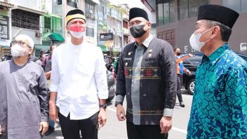 Ganjar Pranowo Supports Bobby Nasution Fixing The Old Town Of Kesawan Medan