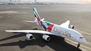 Emirates Luncurkan Desain Livery Baru A380 dengan Bendera UEA