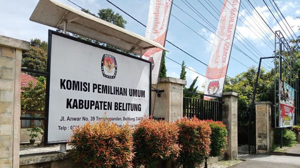 KPU Belitung Mulai Verifikasi Parpol Calon Peserta Pemilu 2024, Begini Prosesnya