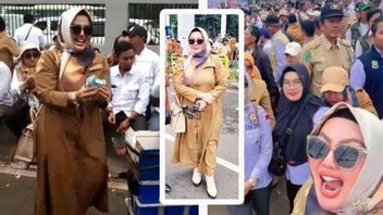 Disentil Acting Governor Of West Java Viral Glamor During Demonstration, Head Of Gunung Menyan Bogor Wiwin: Safe Work, Relax Only