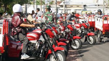 Diserahkan Pemerintah, Ini Penampakan Motor Koperasi Desa Merah Putih Tulungagung