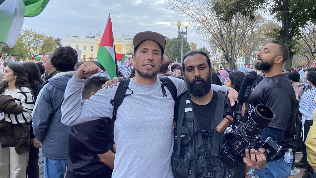 When Zack De La Rocha Attends Palestine Pro Parade Instead Of Rock N Rol Hall Of Fame