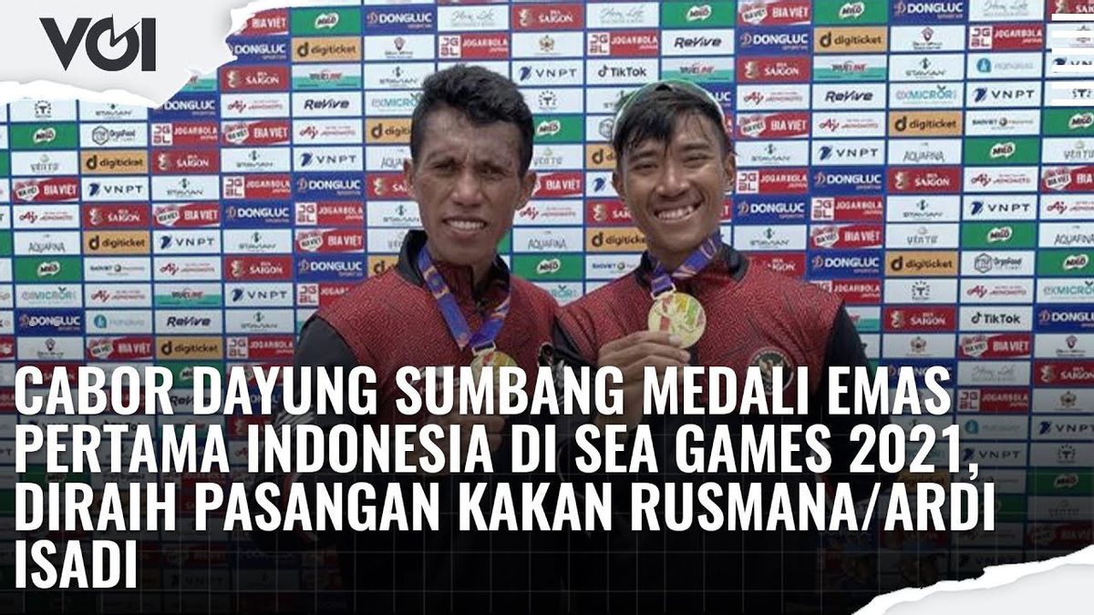 VIDEO: Congratulations For Indonesia To Win Two Golds At The 2021 SEA Games Vietnam From Rowing Sports