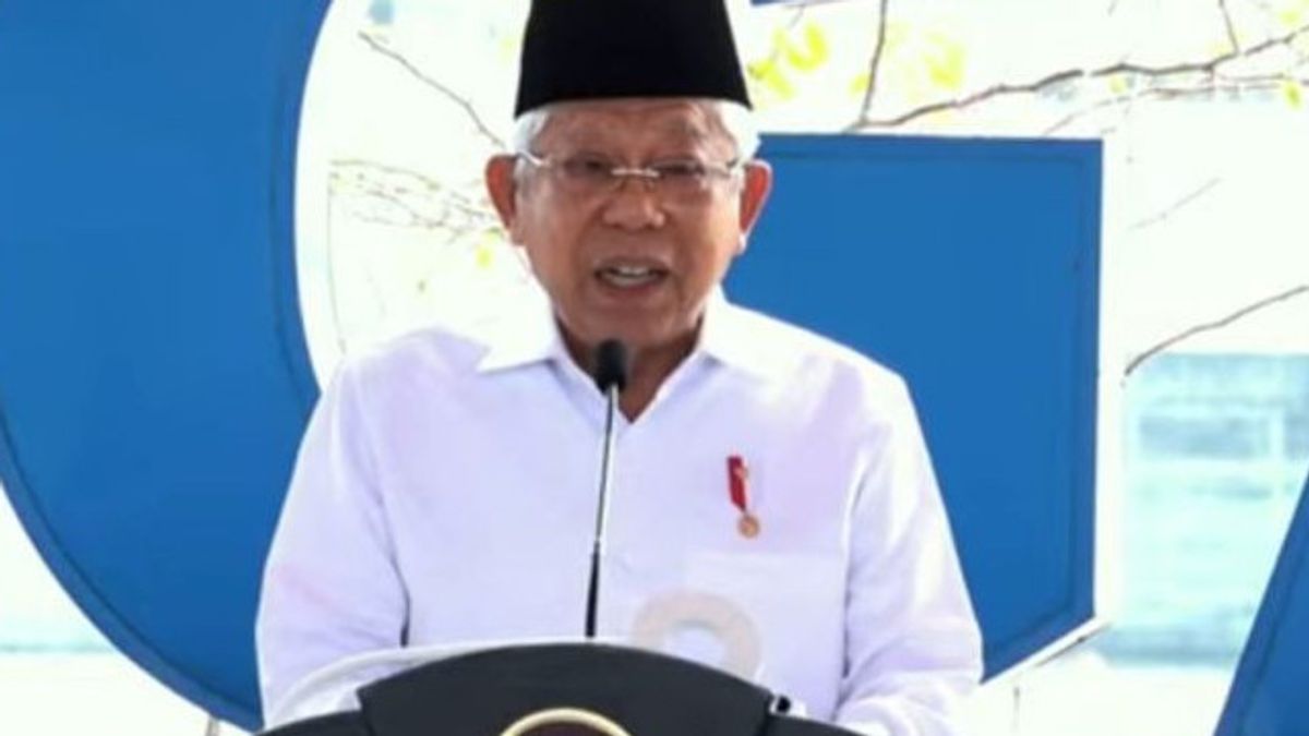 Wapres Maruf Amin: Bendungan Berperan Penting Dukung Ketahanan Pangan dan Energi