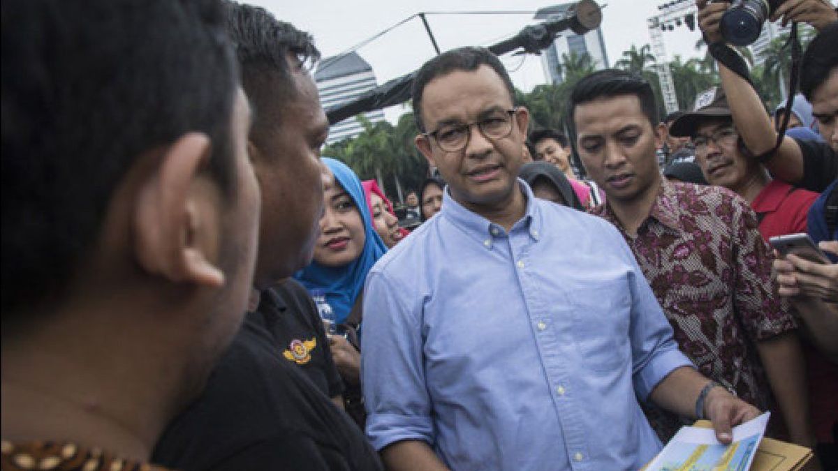 安尼斯·巴斯韦丹（Anies Baswedan）承诺在今天，2017年5月6日，在历史中建立雅加达