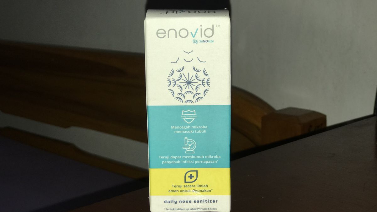 Produk Enovid Nose Sanitizer Sudah Diakui Jurnal Kesehatan Global karena Terbukti Menangkal COVID-19