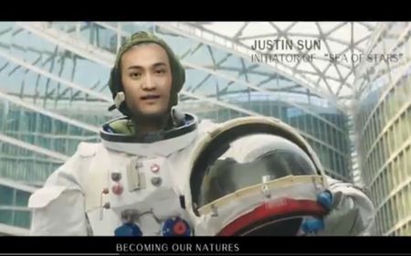 Pemenang Lelang Anonim, Justin Sun Bakal Terbang Ke Luar Angkasa dengan Blue Origin