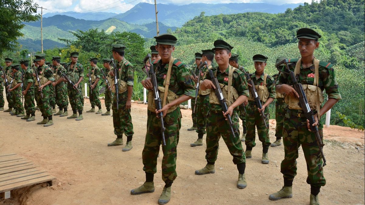 An Ethnic Armed Military Wing Of Kachin State Attack The Myanmar Military Base