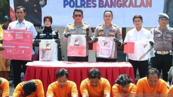 Dozens Of Drug Suspects In Bangkalan Arrested By Police