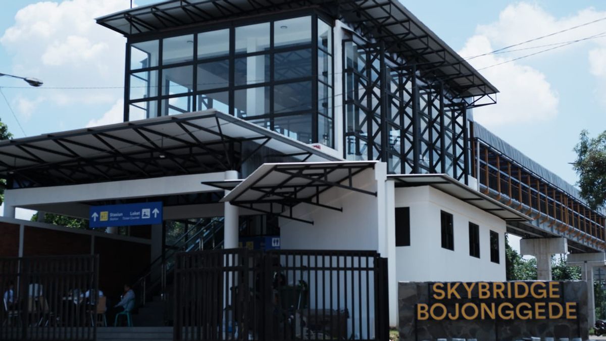 The Ministry Of Transportation Officially Grants Bojonggede Skybridge To The Bogor Regency Government