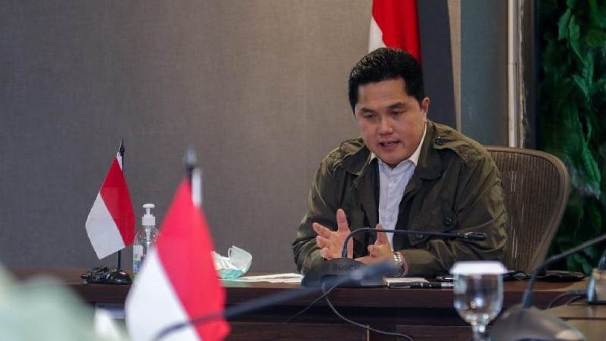 Erick Thohir remettra la gestion de Dapen au ministère des Finances