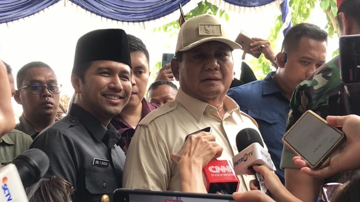 Accompanied By Emil Dardak To Madura, Prabowo Alludes To Young Leaders: The Important Thing Is Loyalty
