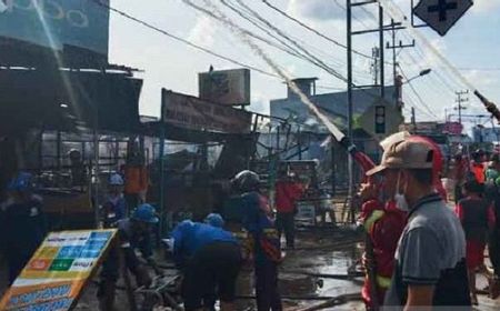 Korban Kebakaran Ruko di Jalan Rajawali Mengaku Sudah Dua Kali Bangunannya Terbakar