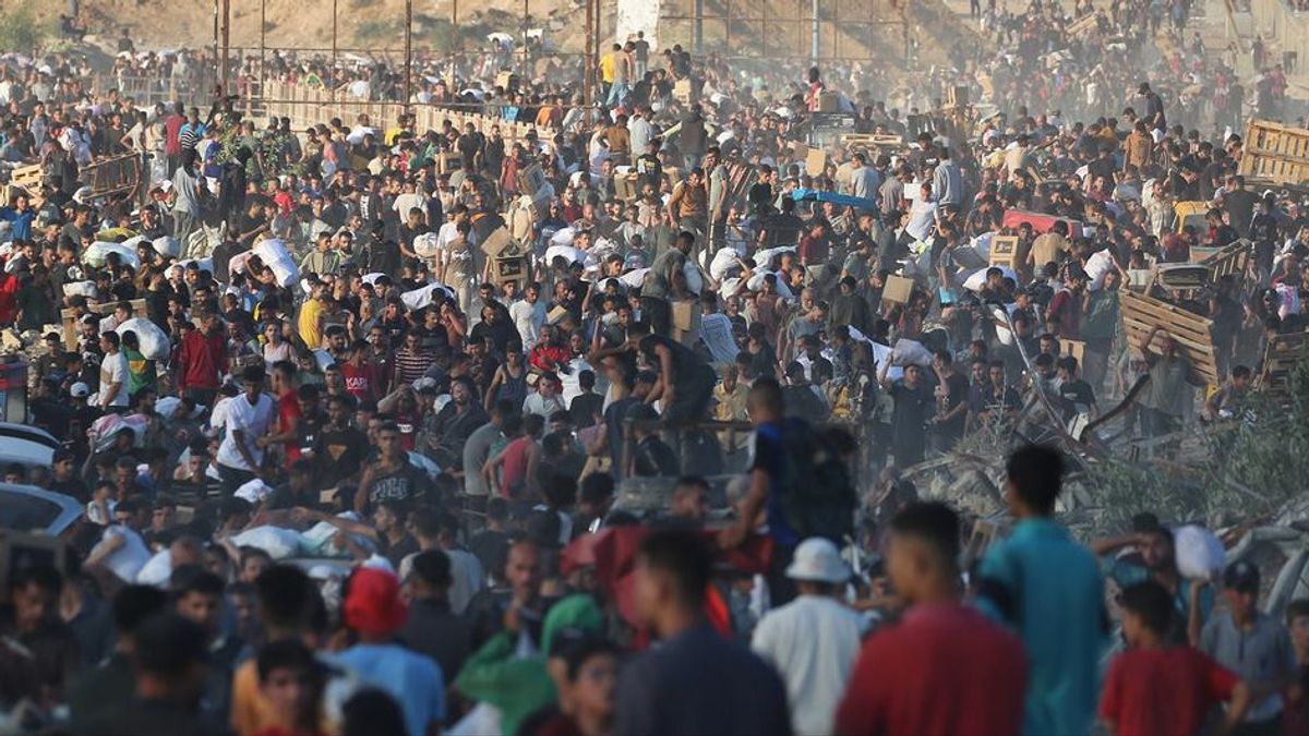  6 Orang di Gaza Tewas-160 Lainnya Terluka Saat Menunggu Bantuan 