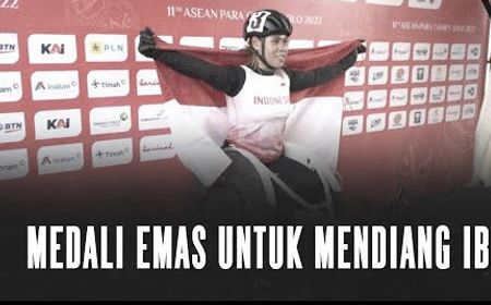 VIDEO: Maria Goreti Raih Medali Emas Balap Kursi Roda di Asean Para Games 2022