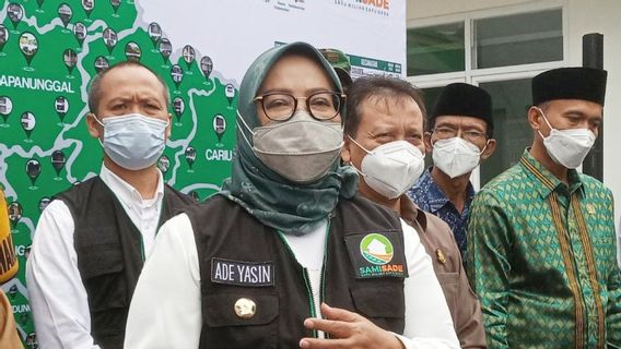 Good News! Regent Ade Yasin Called The COVID-19 Case In Bogor Sloping
