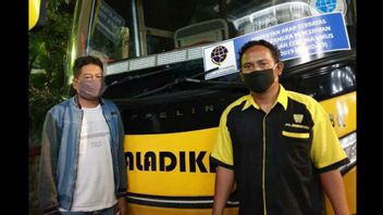 New Mode, Homecoming Buses Are Affixed With Kemenhub Stickers