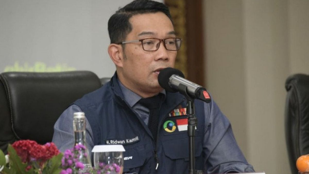 Ridwan Kamil: West Java BOR 29 Pour Cent Le Plus Bas Depuis La Mise En œuvre De PPKM