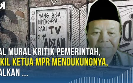 VIDEO: Ramai Mural Kritik Pemerintah, Wakil Ketua MPR Hidayat Nur Wahid Buka Suara