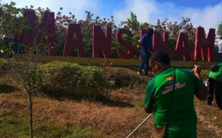 Jelang HUT ke-168 Perkabaran Injil, Situs Sejarah di Pulau Mansinam Manokwari Dibenahi