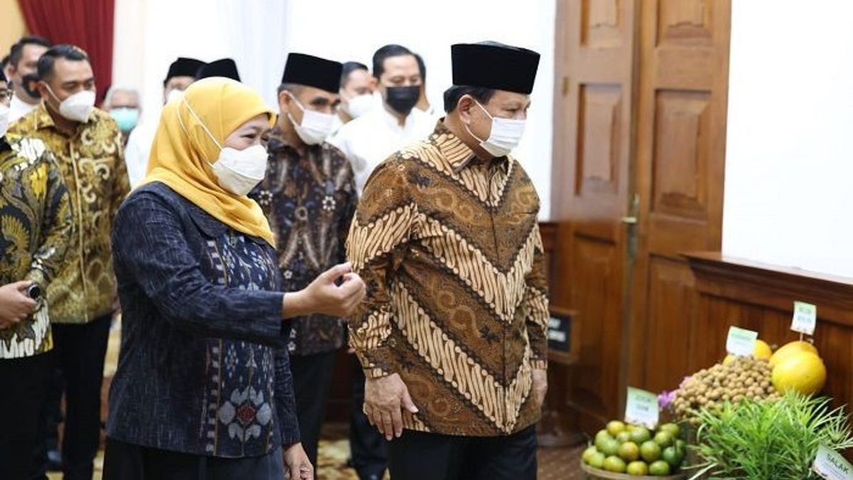 Soutenant officiellement Paslon 2, Khofifah devient le candidat de la campagne nationale Prabowo-Gibran