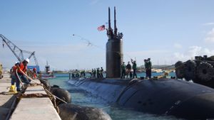 Kapal Selam Serang Bertenaga Nuklir AS Lepas Sauh di Korea Selatan