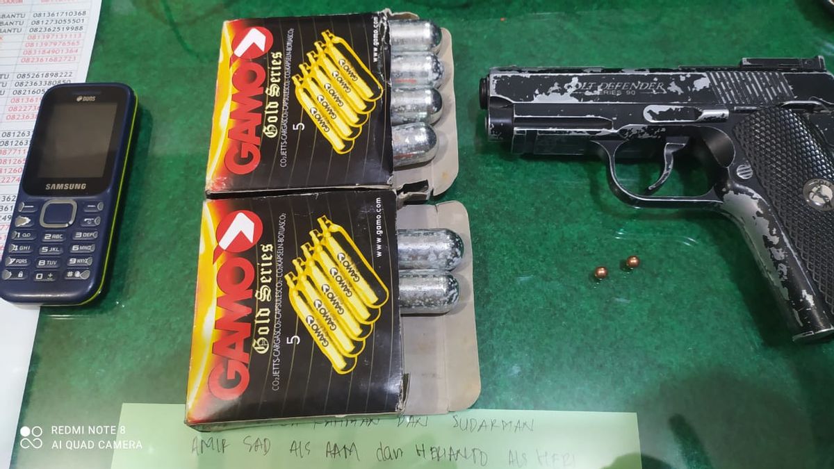 Asked To Return A Pawned Motorbike, A Man In Medan Shoots His Friend With An Airsoft Gun