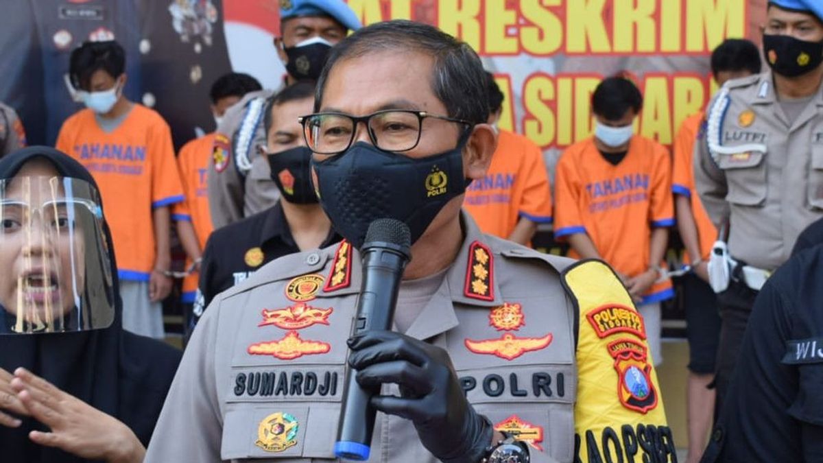 Tim Gabungan Berhasil Tangkap Enam Preman Pengeroyok TNI di Terminal Bungurasih Sidoarjo