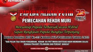 12 Ribu Prajurit Kodam Pattimura Akan Pecahkan Rekor MURI, Makan 'Papeda Merah Putih' Terbanyak