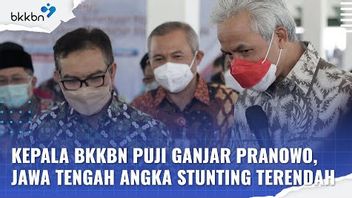 VIDEO: Head Of BKKBN Praises Ganjar Pranowo, Central Java Lowest Stunting Rate