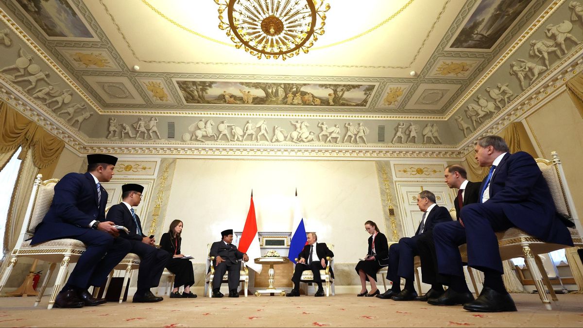 Presiden Putin dan Presiden Prabowo Tegaskan Pentingnya Kolaborasi dan Perdamaian Global