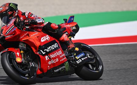 Bagnaia Tercepat di Latihan Bebas Terakhir Sebelum Kualifikasi di Mugello