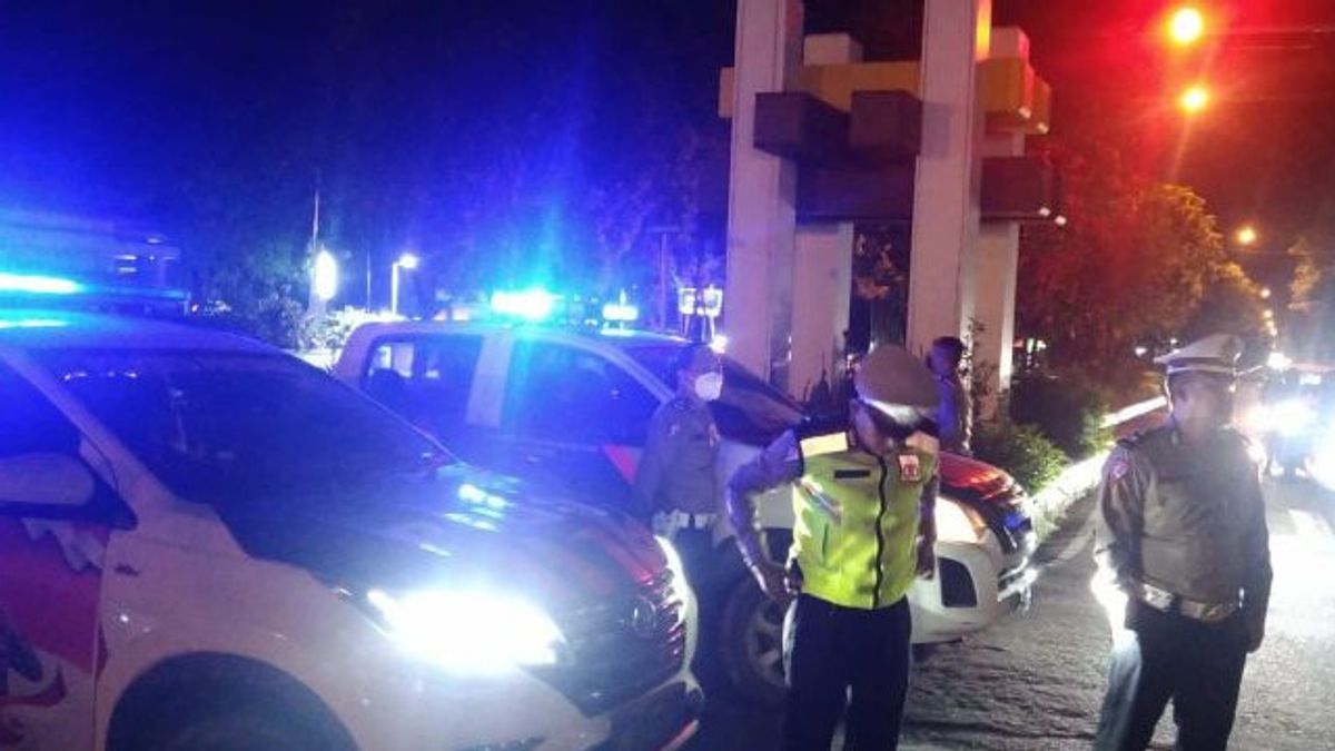 Pontianak Police Holds 'Blue Light Patrol' To Prevent Wild Races That Had Viral