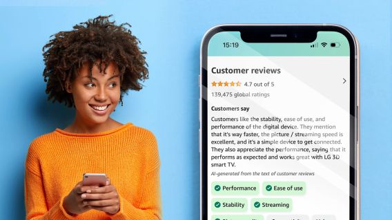 Amazon Launches AI-Powered Features to Make it Easy for Customers to View Product Reviews