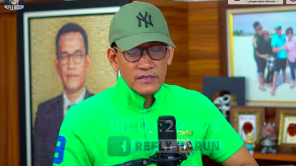 Refly Harun Appelle Des Manifestations Exhortant Jokowi à Démissionner Comme Constitutionnel, Mentionne Rizal Ramli Comme Un « imprudent », Oser à L’élection Présidentielle De 2024