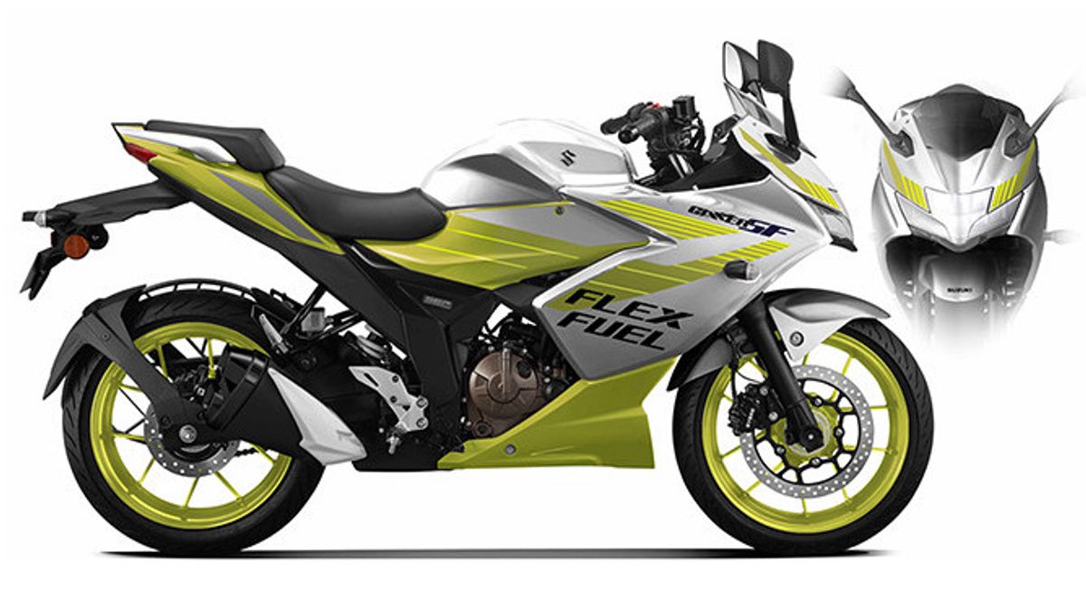 Suzuki Gixxer SF 250 Flex Fuel, Motor Sport yang Aman Konsumsi Etanol hingga 85 Persen
