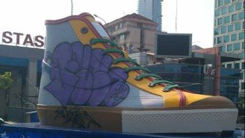 After The Vandalism Of The Shoe Monument, Deputy Governor Of DKI Riza Patria Will Prepare Graffiti Locations