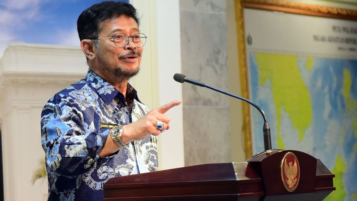 Mentan Syahrul Yasin Limpo Ungkap Realisasi KUR Pertanian Lebih dari 40 Persen