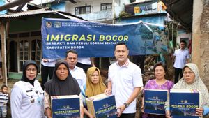 Cisarua Flash Flood, Bogor Immigration Office Distributes Aid