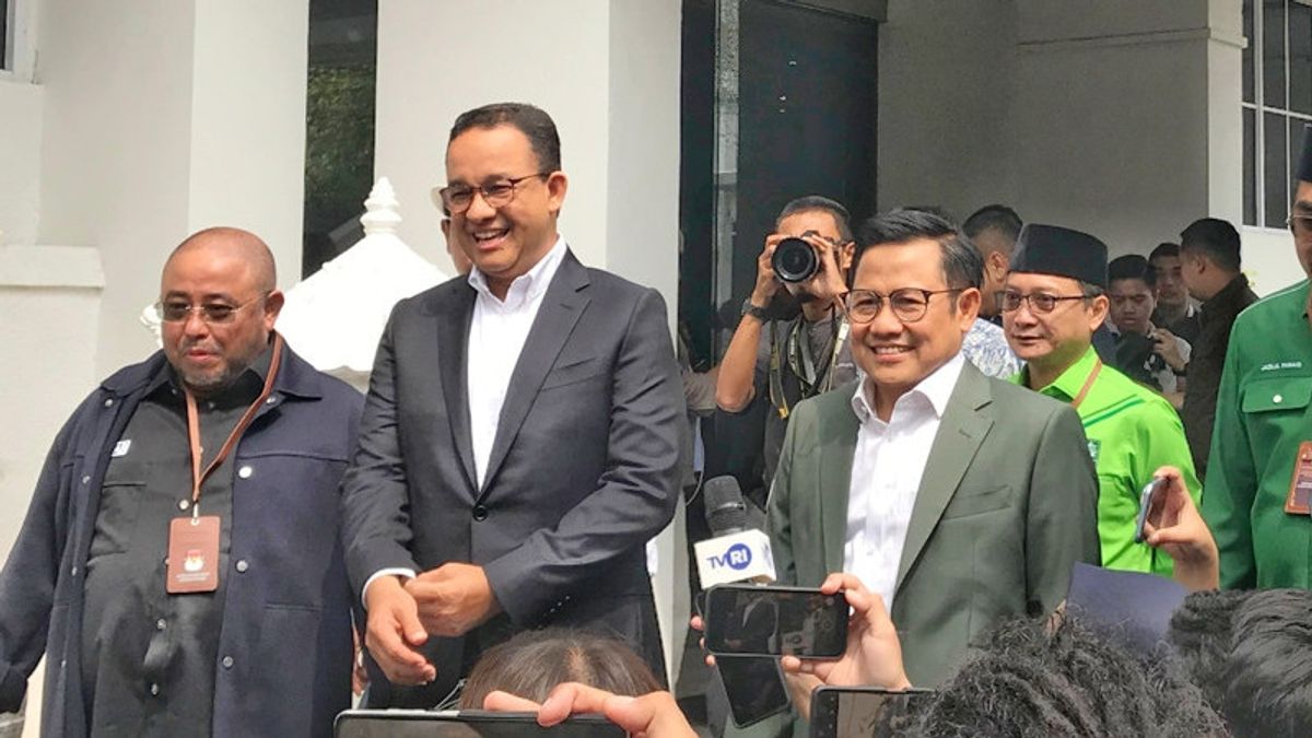Disinggung Prabowo Senyumannya Berat, Mas Anies Berkelit Sebut Biasa Saja