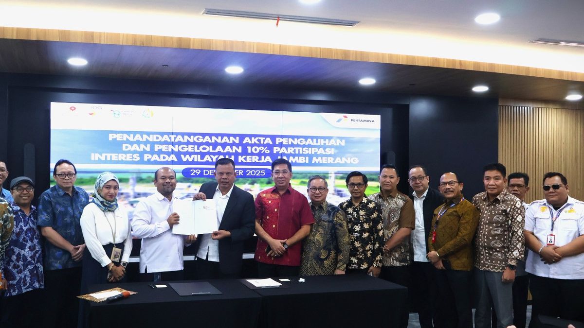 PHE Jambi Merang يقلل PI بنسبة 10 في المائة من WK Jambi Merang إلى BUMD Sumsel