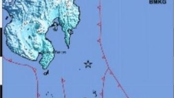 北苏拉威西岛一周内发生48次地震