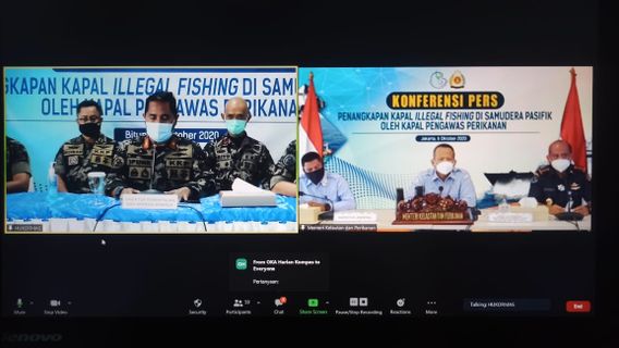 KKP Tangkap 2 Kapal Asing di Samudera Pasifik