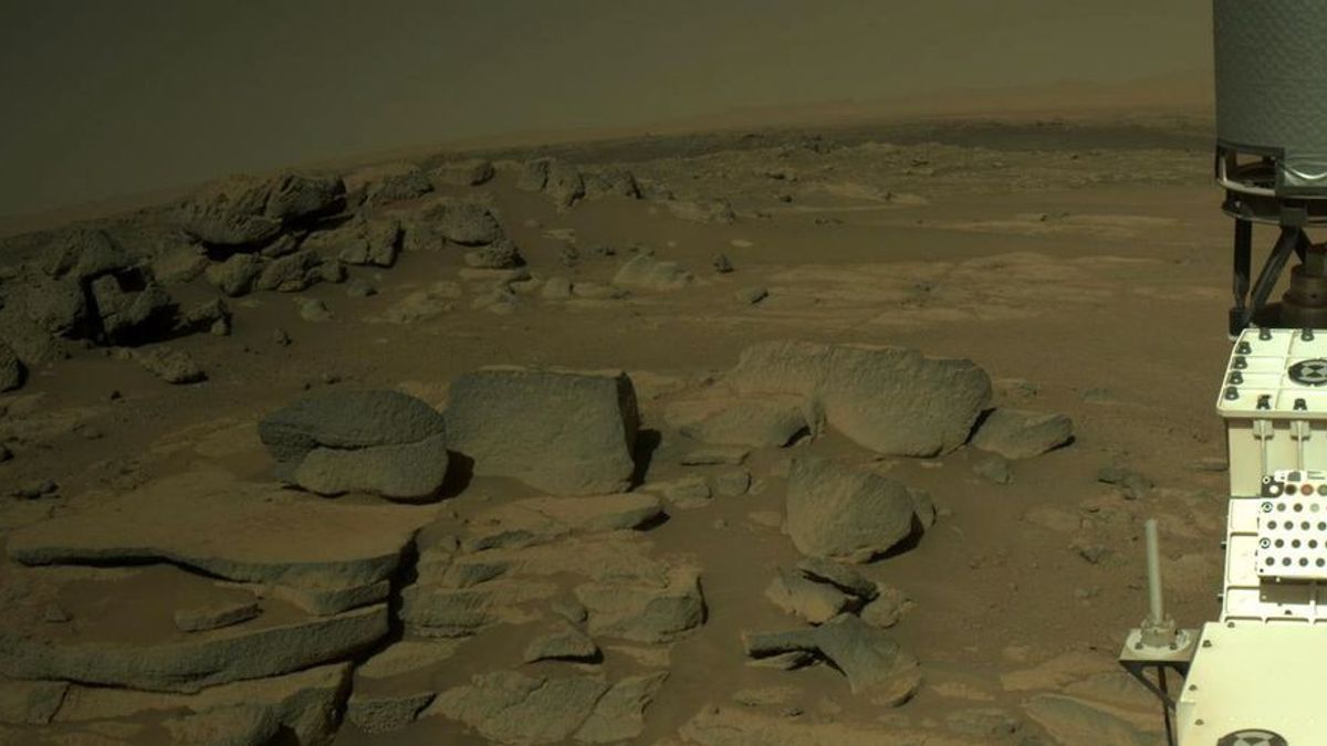 火星越来越神秘了，"坚忍不拔"的红色星球的可怕图像