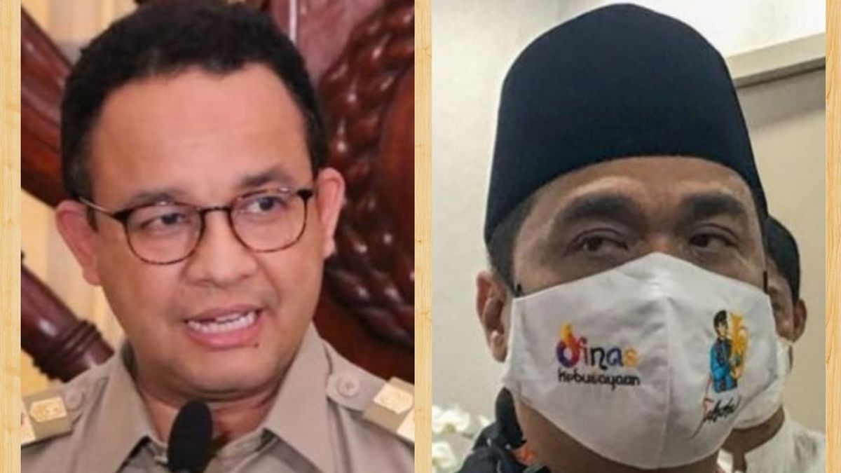 Différentes Attitudes Entre Le Gouverneur Anies Et Le Sous-gouverneur Riza Patria Qui Confond Les Résidents De Jakarta