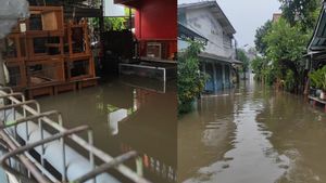Luapan Kali Angke, Ciledug Indah 1 Banjir Hingga 1 Meter, Warga: Mobil Dipindahin Sejak Malam